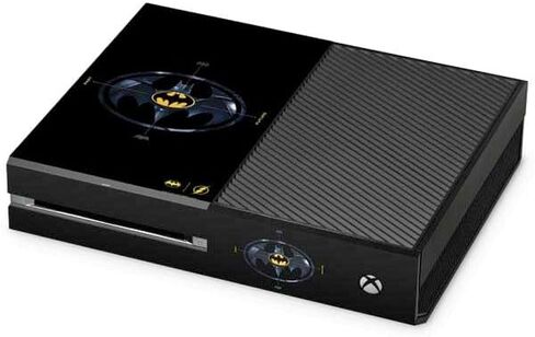 Skinit Decal Gaming Skin Compatible with Xbox One Console - Officially Licensed Warner Bros The Flash Movie: Batman Multiverse Logos Design in Saudi Arabia