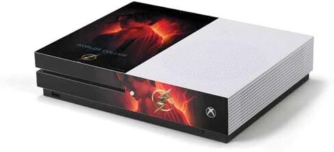 Skinit Decal Gaming Skin Compatible with Xbox One S Console - Officially Licensed Warner Bros The Flash Movie: Supergirl Poster Design in Saudi Arabia