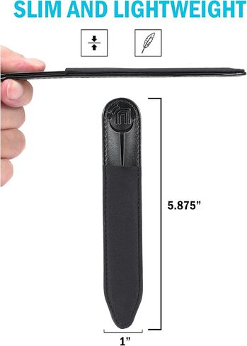 حامل قلم عالمي، [عبوة من قطعتين] فتحة حافظة لحمل الهاتف المحمول لهاتف Samsung Galaxy S-Pen - يلتصق بالهاتف، والكمبيوتر اللوحي، وZ Fold 3، وZ Fold 4، وS21 Ultra 5G، والحافظة in Kuwait
