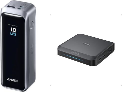 Anker Mobile Charging Battery PD & Battery with AC Plug (Bundle) in Saudi Arabia