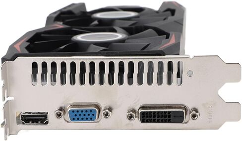 بطاقة الرسومات، GDDR5 192bit Gaming GPU، سرعة أساسية 750 ميجا هرتز، مراوح تبريد مزدوجة، لألعاب الكمبيوتر الشخصي، تحرير فيديو CAD CAM ثلاثي الأبعاد in Saudi Arabia