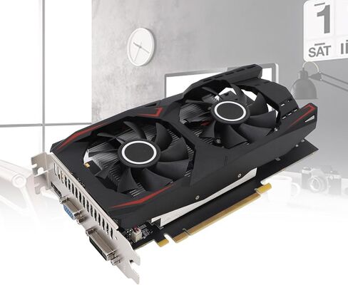 بطاقة الرسومات، GDDR5 192bit Gaming GPU، سرعة أساسية 750 ميجا هرتز، مراوح تبريد مزدوجة، لألعاب الكمبيوتر الشخصي، تحرير فيديو CAD CAM ثلاثي الأبعاد in Saudi Arabia