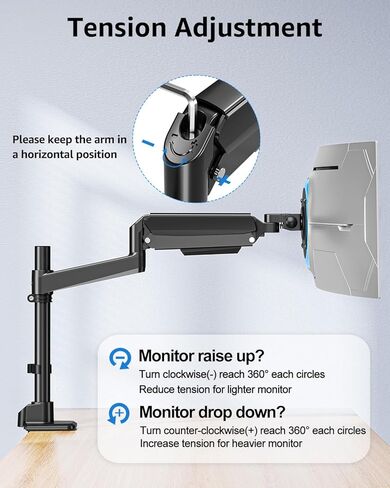 MOUNTUP Ultrawide Monitor Arm and Single Monitor Desk Mount in Saudi Arabia