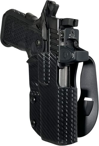 Black Scorpion Gear OWB Kydex Paddle Holster fits Staccato C2 in Saudi Arabia