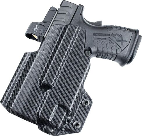 Inside The Waistband Belt Wing Tuckable Holster fits Springfield XD-M Elite 3.8'' w/Streamlight TLR-7 / TLR-8 in Saudi Arabia