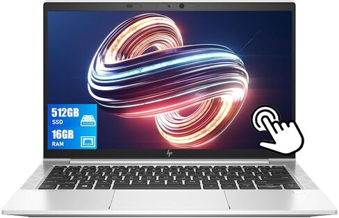 كمبيوتر محمول HP EliteBook 830 G7 Businesses، كمبيوتر محمول بشاشة لمس 13.3 بوصة FHD، الجيل العاشر i7-10610U، ذاكرة الوصول العشوائي 16 جيجابايت، 512 جيجابايت SSD، كاميرا ويب، بلوتوث، Windows 11 Pro (متجدد) in Kuwait