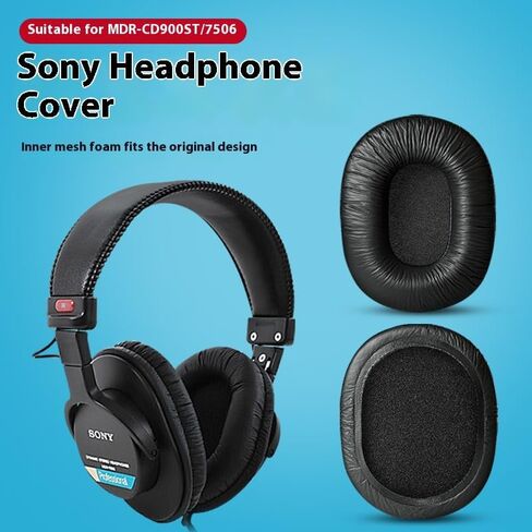 وسائد أذن بديلة لمجموعة سماعات الرأس Sony mdr-7506 وMDR-V6 أكثر نعومة، تصميم أكثر ملاءمة للأذن بدون ضغط على الأذن in Kuwait