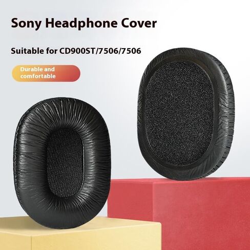وسائد أذن بديلة لمجموعة سماعات الرأس Sony mdr-7506 وMDR-V6 أكثر نعومة، تصميم أكثر ملاءمة للأذن بدون ضغط على الأذن in Kuwait