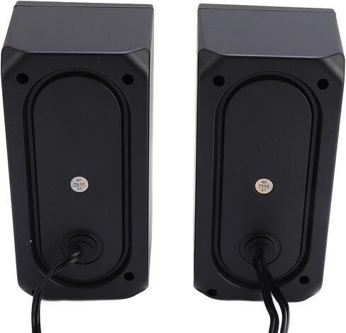 Dpofirs USB Powered Computer Speakers for Desktop, RGB Laptop Speaker with 7 Dynamic Effects for PC, 10W Stereo External Speakers in Saudi Arabia