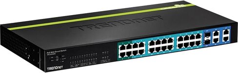 TRENDnet 24-Port 10/100Mbps Web Smart PoE Switch in Saudi Arabia