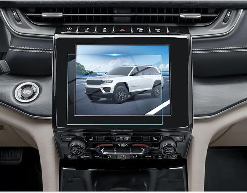 BIBIBO for 2025 Jeep Grand Cherokee L Screen Protector 2021-2025 2026 Jeep Grand Cherokee L (Laredo/Altitude) 8.4" Touchscreen Tempered Glass 2025 Grand Cherokee L Accessories in Kuwait