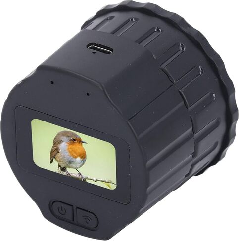 Cuifati Telescope Eyepiece Camera, Astronomy Electronic Eyepiece for 0.94 to 1.97 Inch 24 to 50mm Microscopes Monocular Binoculars, 1.5 Inch TFT Screen, Video Recording (64GB) in Saudi Arabia