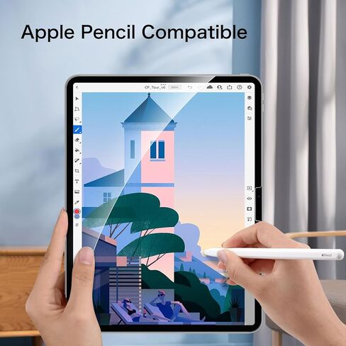 حزمة Fintie: حافظة Fintie دوارة لجهاز iPad Air 13 بوصة (M2) 2024-360 درجة غطاء خلفي واقٍ بحامل دوار + [عبوتان] واقي شاشة من الزجاج المقوى in Kuwait
