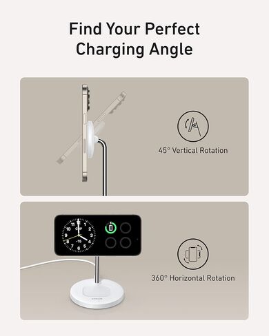 Anker Nano Retractable Power Bank with 2 in 1 Wireless Charging Station in Saudi Arabia
