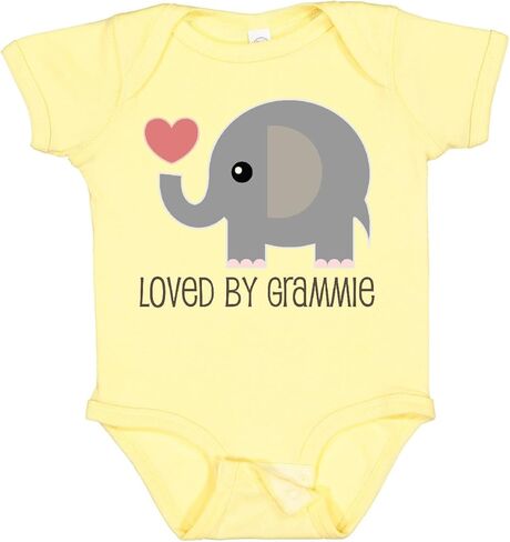 inktastic Loved By Grammie Baby Bodysuit in Saudi Arabia