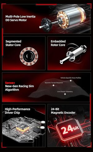حزمة PXN VD6 عجلة القيادة والدواسات للكمبيوتر الشخصي 6NM محرك مؤازر مباشر للقوة الأساسية 300 مم W AS عجلة السباق والقاعة 2-دواسة مجموعة عجلة سباق الألعاب الاحترافية للكمبيوتر الشخصي (فقط) Windows 7/8/10/11 in Kuwait