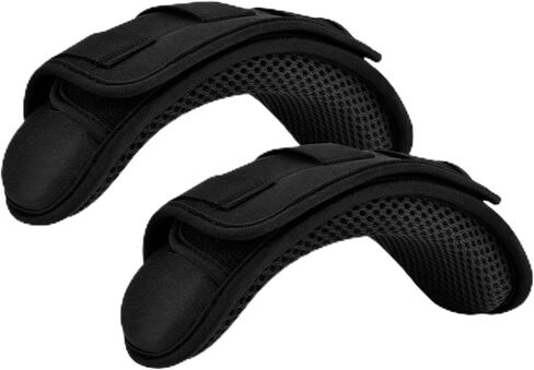 ZINZ 2-Pack وسادة كتف تكتيكية، وسادة مريحة سميكة للغاية لأشرطة الصدرية، وحقائب الظهر، قابلة للتنفس وممتصة للصدمات، أسود in Kuwait