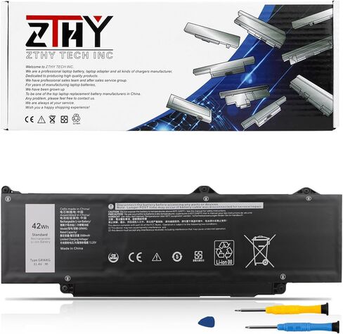GRWKG JTG7N بطارية 42Wh بديلة لـ Dell Latitude 3340 3440 3450 3540 3550 5340 5350 5440 5450 5540 5550 7455 الدقة 3480 3490 3580 3590 سلسلة P28F P28F004 P170G P170G001 R73TC DR02P 11.4V in Saudi Arabia