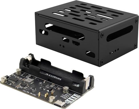 لوحة توسيع Geekworm X306 V1.5 UPS مع حافظة معدنية X306-C1 لـ Raspberry Pi Zero 2W in Saudi Arabia