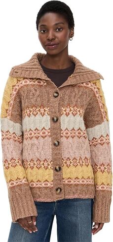 Faherty Womens Highland Fairisle Cardigan in Saudi Arabia