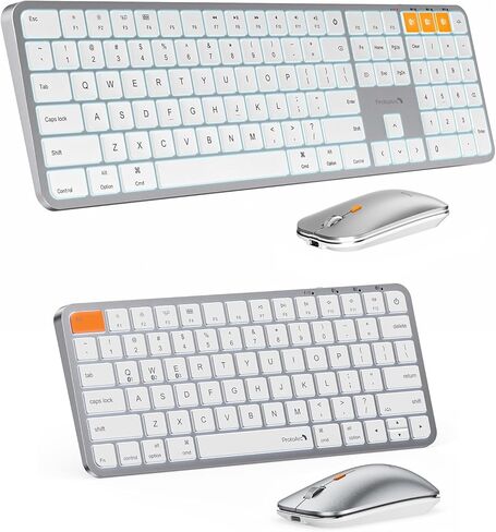 ProtoArc KM100-A Backlit Bluetooth Keyboard Mouse for Mac & KM90-A Compact Keyboard Mouse for Mac in Saudi Arabia