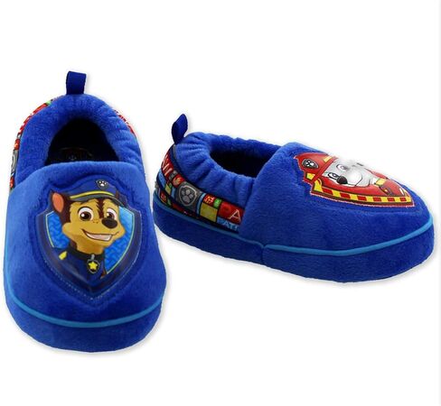 Paw Patrol Skye Everest Toddler Girls Plush Aline Slippers (7-8 M US Toddler, Blue/Purple) in Kuwait