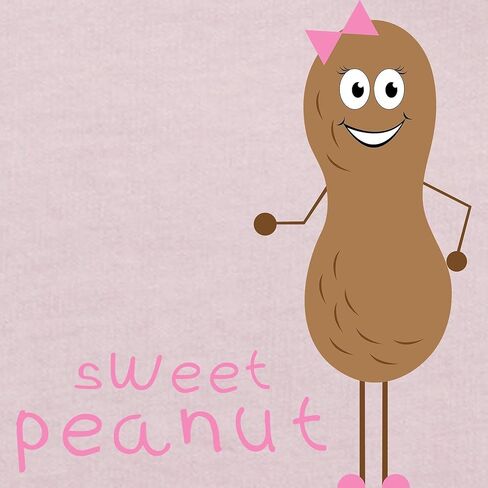CafePress Sweet Peanut Toddler T Shirt Cute Toddler Graphic Tee, 100% Cotton in Saudi Arabia