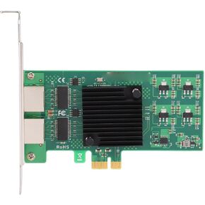 بطاقة شبكة PCIe، منفذ PCI Express X1، مجموعة شرائح 82574L، بطاقة إيثرنت للكمبيوتر المكتبي بسرعة 10 ميجابت في الثانية 100 ميجابت في الثانية 1000 ميجابت في الثانية، مع حامل قصير، للكمبيوتر المكتبي in Kuwait