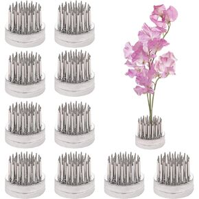 Folmywy اليابانية Ceramic Ikebana Vase Kit مع 1.57 بوصة زهرة الضفدع كينزان بيبل الحصى على شكل زهرة ترتيب وعاء in Kuwait