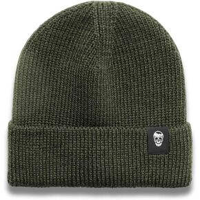Gymreapers Beanie Winter Hats for Women & Men | Unisex Acrylic Ribbed Knit, Cuffed Skull Cap | Stocking Warm Hats for Men (Tan) in Saudi Arabia
