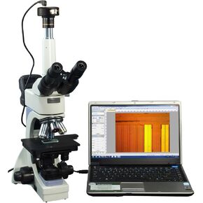 OMAX 40X-2000X Infinity Trinocular Metallurgical Microscope with Transmitted/Reflected Light and 10MP Camera and 100X Dry Objective in Saudi Arabia