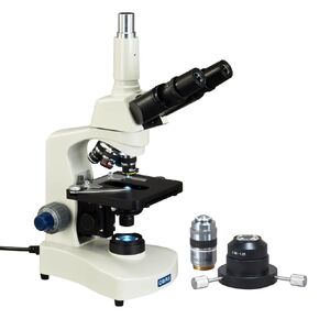 OMAX 40X-2500X Advanced Oil Darkfield Compound LED Siedentopf Microscope in Saudi Arabia