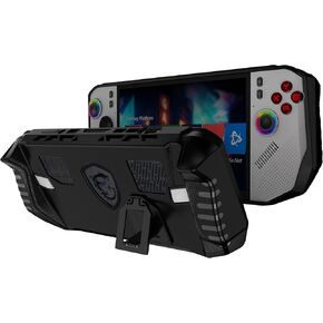 حافظة واقية لجهاز MSI Claw A8 BZ2EM مقاس 8 بوصة 2025 - غطاء من مادة TPU مع مسند ثابت وفتحات تبريد، متوافق مع جهاز Ryzen Gaming المحمول (أسود غير لامع) in Kuwait