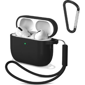 Meliya for AirPods Pro 3 Case 2025 with Lanyard & Keychain, Soft Silicone Protective Case for Apple AirPods Pro 3rd Generation, Full Protection, Support Wireless Charging, Sand Pink in Saudi Arabia