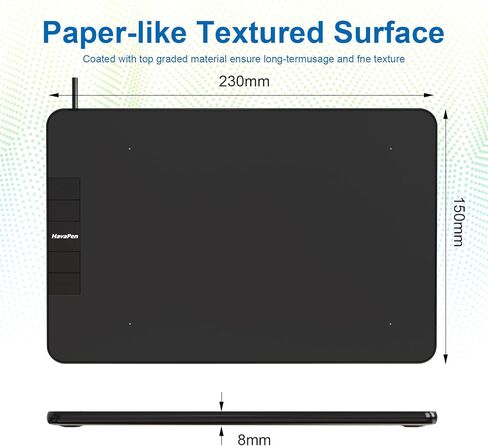 تابلت رسم Inspiroy YZ640، فن رقمي مقاس 6 × 4 بوصة مع قلم خالٍ من البطارية، ضغط قلم 8192، 4 مفاتيح ساخنة، تابلت رسومات للرسم والكتابة والتصميم والتعليم والعمل مع أجهزة Mac والكمبيوتر الشخصي والهواتف المحمولة in Kuwait