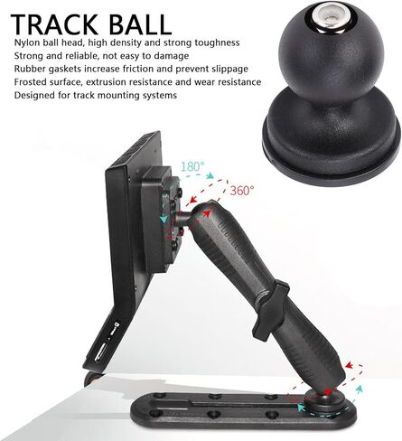 MOUNTS Track Ball كرة متينة من النايلون عالي الكثافة مقاس 1 بوصة لأنظمة تركيب المسار in Kuwait