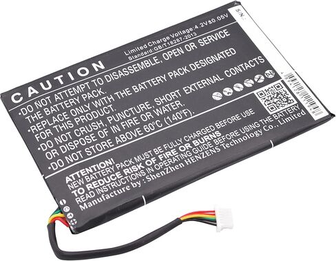 3.7v Compatible with Battery Barnes & Noble B01PQIL BNRV500, Glowlight WiFi, Nook Glowlight in Saudi Arabia