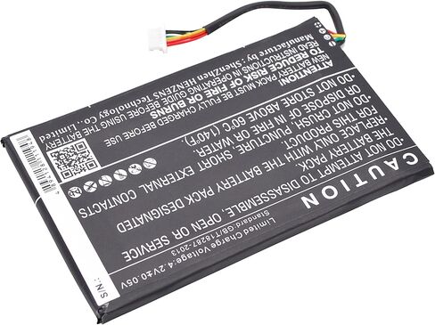 3.7v Compatible with Battery Barnes & Noble B01PQIL BNRV500, Glowlight WiFi, Nook Glowlight in Saudi Arabia