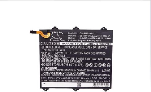 VI VINTRONS Battery for Samsung Galaxy Tab E 9.6 XLTE, SM-T560NU, SM-T567, SM-T567V, in Saudi Arabia
