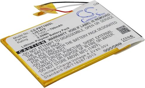 3.7v Compatible with Battery Sony 1-853-104-11, LIS1476, LIS1476MHPPC(SY6) PRS-T1, PRS-T2, PRS-T3, PRS-T3E, PRS-T3S in Saudi Arabia