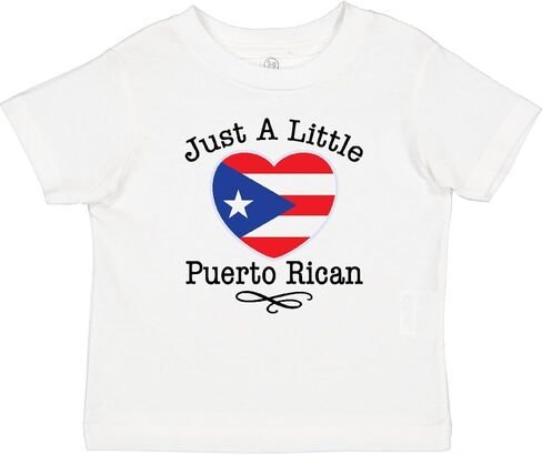 inktastic Just a Little Puerto Rican Baby T-Shirt in Saudi Arabia