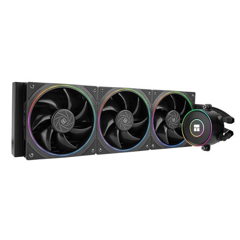 مبرد سائل Thermalright Aqua Elite 360 ​​V5 ARGB Black-CPU، سرعة المضخة 2800 دورة في الدقيقة، لـ AM4/AM5، Intel LGA1150/1151/1200 /1851/1700، مشعاع عالي الأداء in Saudi Arabia
