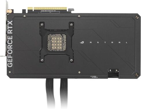 ASUS ROG Astral LC GeForce RTX 5090 OC 32GB GDDR7 Gaming Graphics Card, 360mm AIO Liquid Cooling, PCIe 5.0, 2X HDMI 2.1b, 3X DisplayPort 2.1b, Includes RGB GPU Holder in Saudi Arabia
