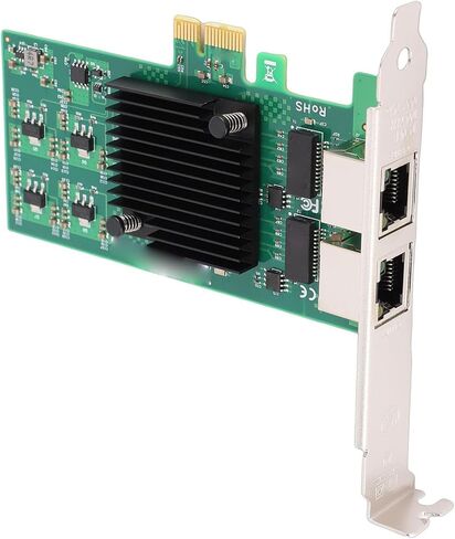 بطاقة شبكة PCIe، منفذ PCI Express X1، مجموعة شرائح 82574L، بطاقة إيثرنت للكمبيوتر المكتبي بسرعة 10 ميجابت في الثانية 100 ميجابت في الثانية 1000 ميجابت في الثانية، مع حامل قصير، للكمبيوتر المكتبي in Kuwait