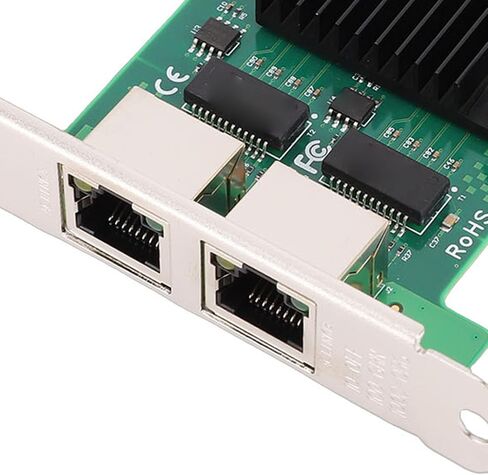 بطاقة شبكة PCIe، منفذ PCI Express X1، مجموعة شرائح 82574L، بطاقة إيثرنت للكمبيوتر المكتبي بسرعة 10 ميجابت في الثانية 100 ميجابت في الثانية 1000 ميجابت في الثانية، مع حامل قصير، للكمبيوتر المكتبي in Kuwait