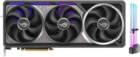 ASUS ROG Astral GeForce RTX 5090 OC Edition Quad Fan Graphics Card, 32GB GDDR7, 3352 AI Tops, 512-bit, DLSS 4, AI Content Creation, Local LLM Inference, DP 2.1b x3, HDMI 2.1b x2, with GPU Holder in Saudi Arabia