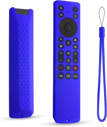 غطاء حافظة من السيليكون لجهاز TCL RC923A FMB1، RC813A FMB1 2025، غطاء حماية لجهاز TCL QM6K QM7K Remote Purple (أرجواني) in Kuwait