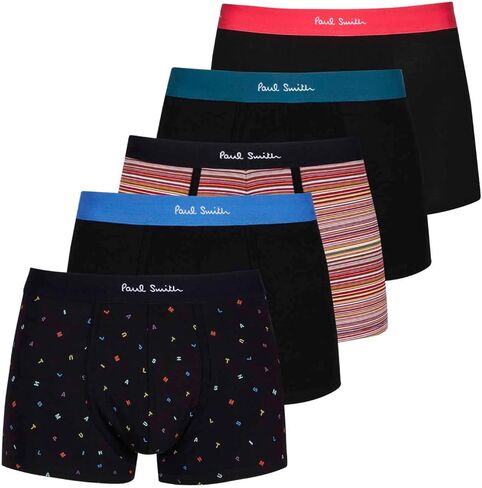 Paul Smith Mens Men Trunk 5 Pack Pl/PRT/Sig in Saudi Arabia