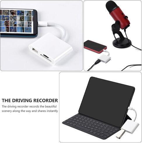 Kisangel USB-C Hub Memory Card Reader SDXC Adapter Portable USB 3.0 Converter for Laptops and Phones Compatible Type-C Devices in Saudi Arabia