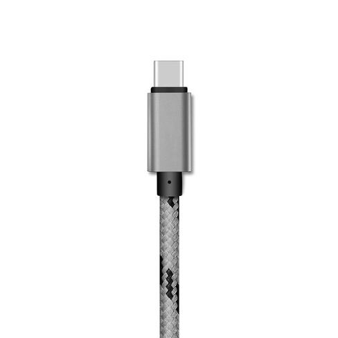كابل USB من النوع C إلى كابل 5 حزم شحن سريع مجدول 3A سلك شاحن سريع، متوافق مع iPhone 16/15، Galaxy S10 S9 S8 Plus، Note 10 9 8، LG V50 V40 G8 G7 (6 أقدام) in Kuwait